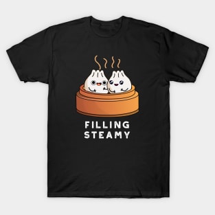 Filling Steamy Cute Dimsum  Bao Pun T-Shirt